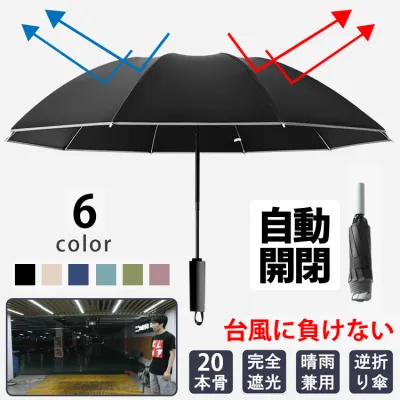 逆折り式傘 晴雨兼用 ワンタッチ UV対策 自動 開閉 日傘 fashion ootd カジュアルコーデ ファッション コーディネート 今日のコーデ coordinate トレンドコーデ 着回しコーデ 大人コーデ 大人可愛い 大人ファッショ