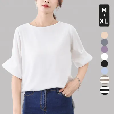 ファッション感満々 カジュアル 無地 スリット Tシャツ ブラック 黑 ホワイト 白 fashion ootd カジュアルコーデ ファッション コーディネート 今日のコーデ coordinate トレンドコーデ 着回しコーデ 大人コーデ 大