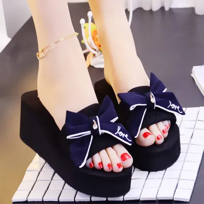 最旬シューズ着回し力抜群レディースファッションカジュアル厚底リボン切り替えサンダル